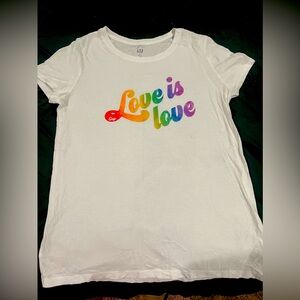New Love is Love Gap T- Shirt